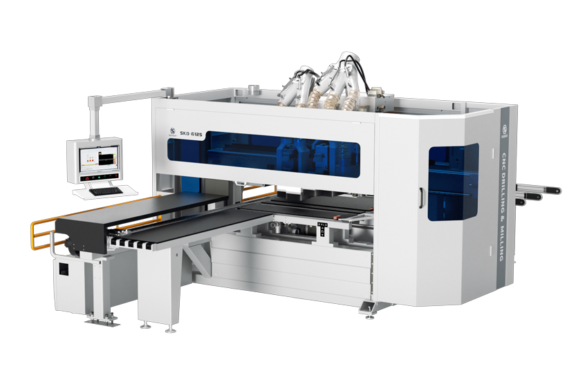 SKD-6125LGE8 智能木工钻铣加工中心（多功能钻铣） 
