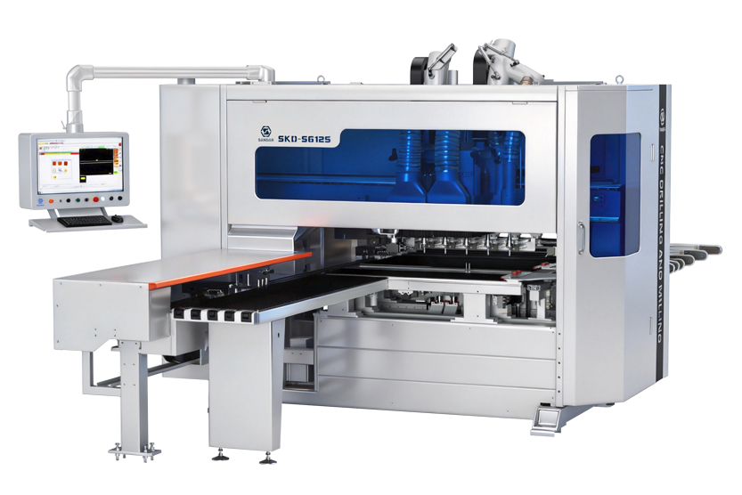 SKD-S6125LGE6 智能木工钻铣加工中心  