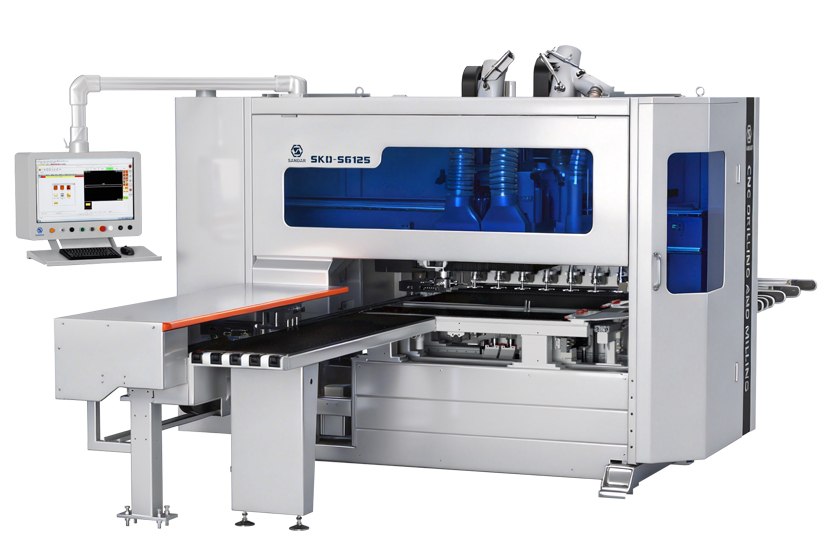 SKD-S6125LGE8 智能木工钻铣加工中心   