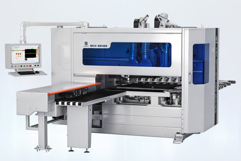 SKD-S6125LGE8 智能木工钻铣加工中心   