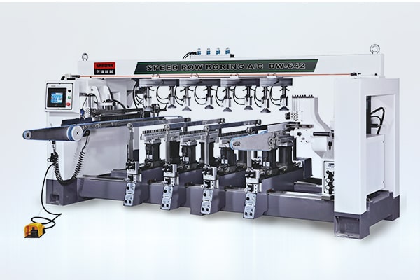 DW-642重型全自动六排钻（自动送料）