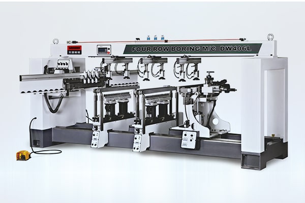 DW-406L四排多轴木工钻床
