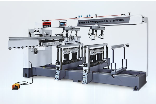 DW-305三排多轴木工钻床